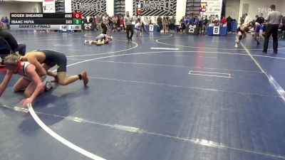 127 lbs Quarterfinal - Roger Shearer, Armstrong vs Isaac Huya, Saegertown