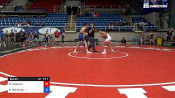 126 lbs Rnd Of 128 - Matthew Rogge, Wisconsin vs Cruz Lara, Kansas