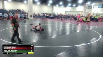 106 lbs Round 3 (6 Team) - Anthony Gray, Wellington - DEV vs Hunter Beeman, Team Montana Senior