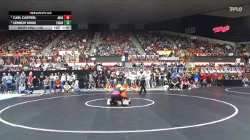 175 lbs Quarterfinal - Lennox Vann, Fort Scott Hs vs Cael Casteel, Abilene Hs