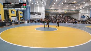 126 lbs Quarterfinal - DeMarion Russ, Lake Forest H S vs Clif Bakhsh, Saint Marks H S