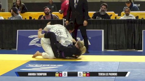 Teresa Lee Pasinski vs Amanda Thompson 2026 Pan Jiu Jitsu IBJJF Championship