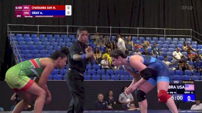 76 kg Repechage - Adeline Gray, USA vs Meiriele Charamba, BRA
