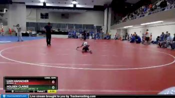 50 lbs Semis & 1st Wrestleback (8 Team) - Liam Hamacher, Becker vs Holden Clarke, Fulda/Murray County Central