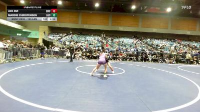 105 lbs Quarterfinal - Ava Bui, Centennial vs Maddie Christensen, Lassen
