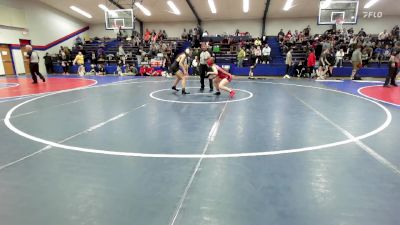 125 lbs Consi Of 4 - Anniston Moseley, Verdigris vs Audree Robinson, Sand Springs HS