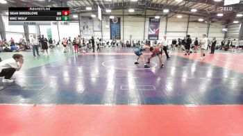 170 lbs Round Of 64 - Sean Breedlove, Indiana Outlaws White vs Eric Wolf, Blue Wave