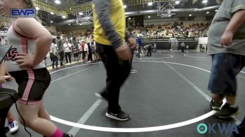 Semifinal - Kelsie Rains, Tecumseh Youth Wrestling vs Boston Soto, Chandler Takedown Club