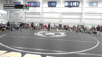75 lbs Round Robin 1 - Elijah Simonds, Armory Athletics - MS vs Moose Monell, Hammers - MS