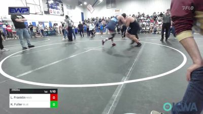 285 lbs Rr Rnd 2 - Lucas Franklin, Madill Takedown vs Kolten Fuller, Blue Devil Wrestling