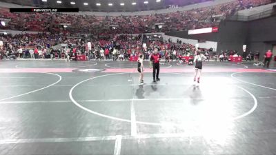 80 lbs Quarterfinal - Addie Lunn, BigWater vs Presley Leverance, Askren Wrestling Academy