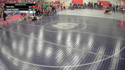 113 lbs Cons. Semi - Adam Frazier, Auburn vs Max Bell, West Linn