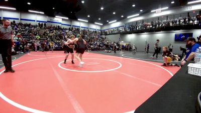 130 lbs Rr Rnd 5 - AvaLee Wickware (10U), Geary Youth Wrestling vs Caleb Watson, Piedmont