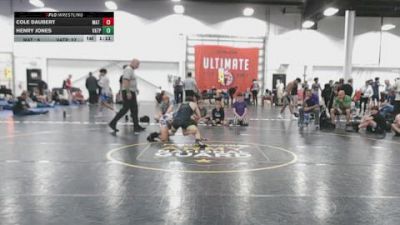 135 lbs Rr Rnd 5 - Cole Daubert, Mat Warriors White - BHSE vs Henry Jones, VA Team Predator - BHSE