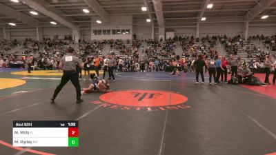 107 lbs Semifinal - Mariah Mills, FL vs Maddie Ripley, ME