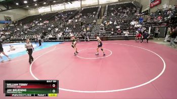 123 lbs Cons. Round 6 - William Terry, Mountain View vs Jax Bruening, Providence Hall
