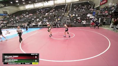 123 lbs Cons. Round 6 - William Terry, Mountain View vs Jax Bruening, Providence Hall