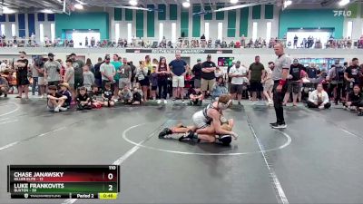 110 lbs Quarterfinals (8 Team) - Luke Frankovits, Buxton vs Chase Janawsky, Killer Elite