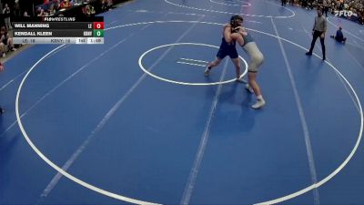 190 lbs Semis & 1st Wrestleback (8 Team) - Kendall Kleen, Kearney vs Will Manning, Lincoln East