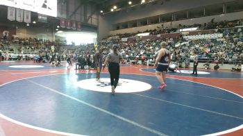 4A 285 lbs Quarterfinal - Zydon Ballard, Berryville vs Demond Nettles, Ashdown
