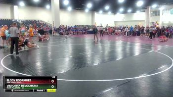 140 lbs Semis & Wb (16 Team) - Viktoriya Devochkina, MIAMI ALLSTARS vs Elody Rodriguez, Pink Predators