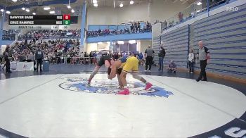 138 lbs Cons. Round 7 - Sawyer Sage, Post Falls vs Cruz Ramirez, Meridian High School 2