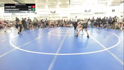 126 lbs Round Robin 3 - Lucas Ward, West Virginia Wild-MS vs Carson Murphy, Carrollton Warrior-MS