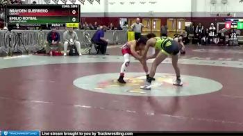 126 lbs Cons. Semi - Emilio Roybal, Slam! Nevada vs Brayden Guerrero, Liberty