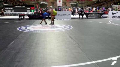 Cons. Round 5 - Jaden Day, Righetti High School Wrestling vs Jason Lin, Poway Wrestling