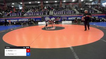 143 lbs Quarterfinal - Emma Walker, Campbellsville vs Josette Partney, Missouri Baptist University