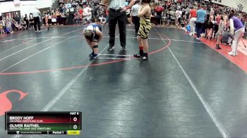 90-95 lbs Round 3 - Oliver Raithel, South Callaway Kids Wrestling vs Brody Hoff, Columbia Wrestling Club