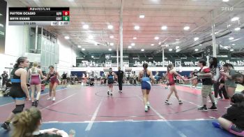 118 lbs Rr Rnd 3 - Payton Ocasio, Alpha Girlz vs Bryn Evans, Central Pennies