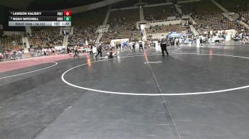 7A 157 lbs Quarterfinal - Noah Mitchell, Opelika Hs vs Lawson Kalisky, Prattville