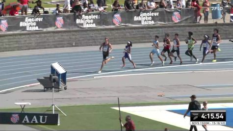 Youth Boys' 1500m Championship, Finals 2 - Age 15-16