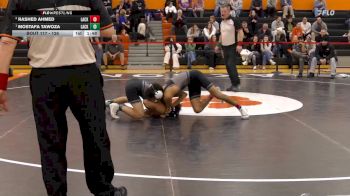 126 lbs 1st Place Match - Mostafa Tawoza, Lackawanna vs Rashed Ahmed, Lackawanna