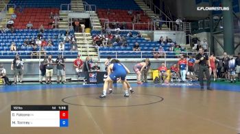 182 lbs Rnd Of 32 - Dominic Falcone, Pennsylvania vs Mario Tormey, Illinois