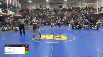 120 lbs R-64 - Jacob Layton, Connellsville vs Colin Bartley, Laurel