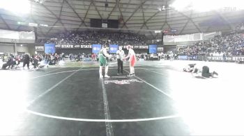 Boys 4A 285 lbs Champ. Round 1 - Whelan Mc Naghten, Redmond vs Brooks Knight, Kamiakin