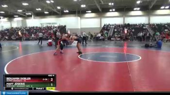 165 lbs Placement Matches (16 Team) - Matt Jenkins, Reinhardt University (GA) vs Benjamin Dobler, Doane University