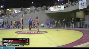 106 lbs Quarterfinal - Trinity Lee, Sutherlin High School Wrestlin vs Ashley Reyes, Taft Mat Club