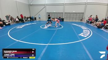 152 lbs Placement Matches (16 Team) - Eleanor Dean, Virginia Red vs Corin Lowe, Oklahoma Red