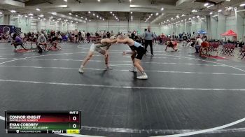 138 lbs Cons. Round 3 - Connor Knight, Mayfield Mat Academy vs Evan Cordrey, McDonald Wrestling Academy