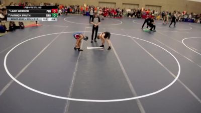 12U - 135 lbs Quarters - Jasper Loughran, MN Elite Wrestling Club vs Jace King, Rum River Wrestling
