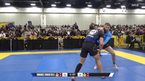 Charles P. Stration Jr vs Emmanuel Edward Sells 2024 World IBJJF Jiu-Jitsu No-Gi Championship