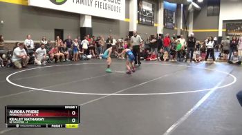 73 lbs Round 1 (4 Team) - Aurora Priebe, Minnesota Storm 2 vs Kealey Hathaway, NE Valkyrie