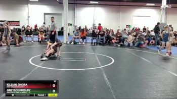 52 lbs Round 7 (8 Team) - Killian Ohora, Mat Assassins Grey vs Greyson Bosley, Mayfield Mat Academy