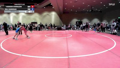 70 lbs Quarters - Hudson Stenglein, New York vs Esa Hannigan, Pennsylvania