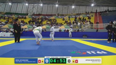 LETICIA OLIVAL BATISTA vs SOFIA JATCZAK DIAS 2026 FPJJ Circuito Paulista GI Etapa 3