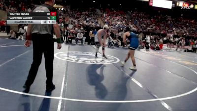 3A 175 lbs Quarterfinal - Carter Hulse, West Jefferson vs Alfredo Valdez, Valley