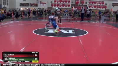 155 lbs Cons. Semi - Eli Duran, ANML vs Miles Hahn, Berge Elite Wrestling Academy